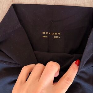 TNA golden butter leggings